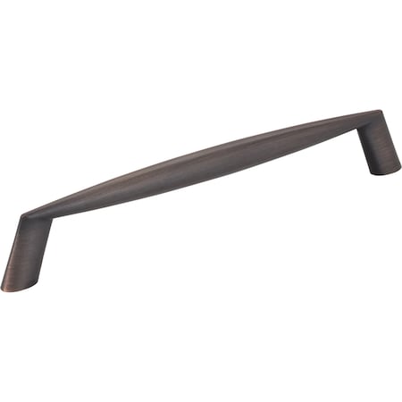 160 Mm Center-to-Center Brushed Oil Rubbed Bronze Zachary Cabinet Pull